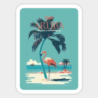 Visit Aruba Sticker